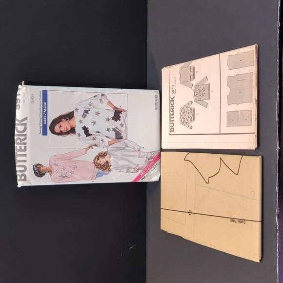 Butterick 5911 Easy Uncut Sewing Pattern Women's Tops Sizes L-XL - Picture 6 of 6